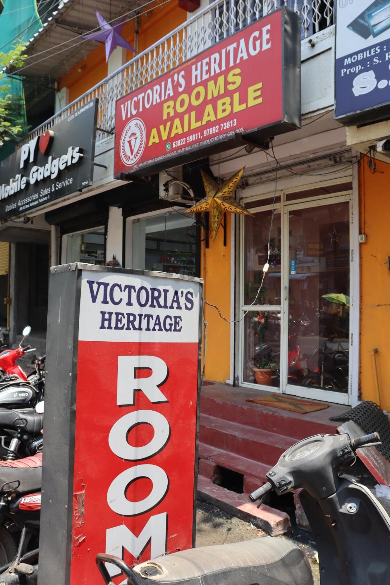 New Victoria'S Heritage Pondicherry Exteriör bild